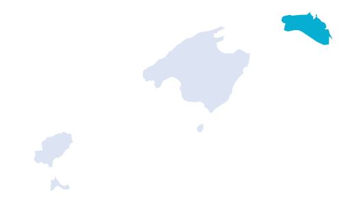 mapa Menorca