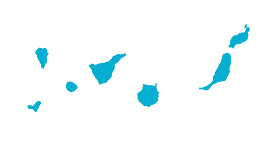 mapa Islas Canarias