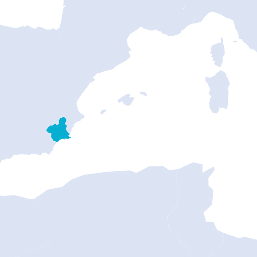 mapa Murcia